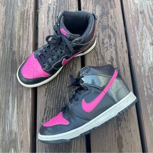 Nike Dunk High Pink/Black Sneakers